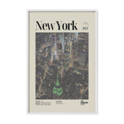 New York City Nighttime Skyline Print v3