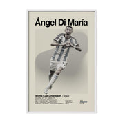 Angel Di Maria Argentina World Cup Print v3