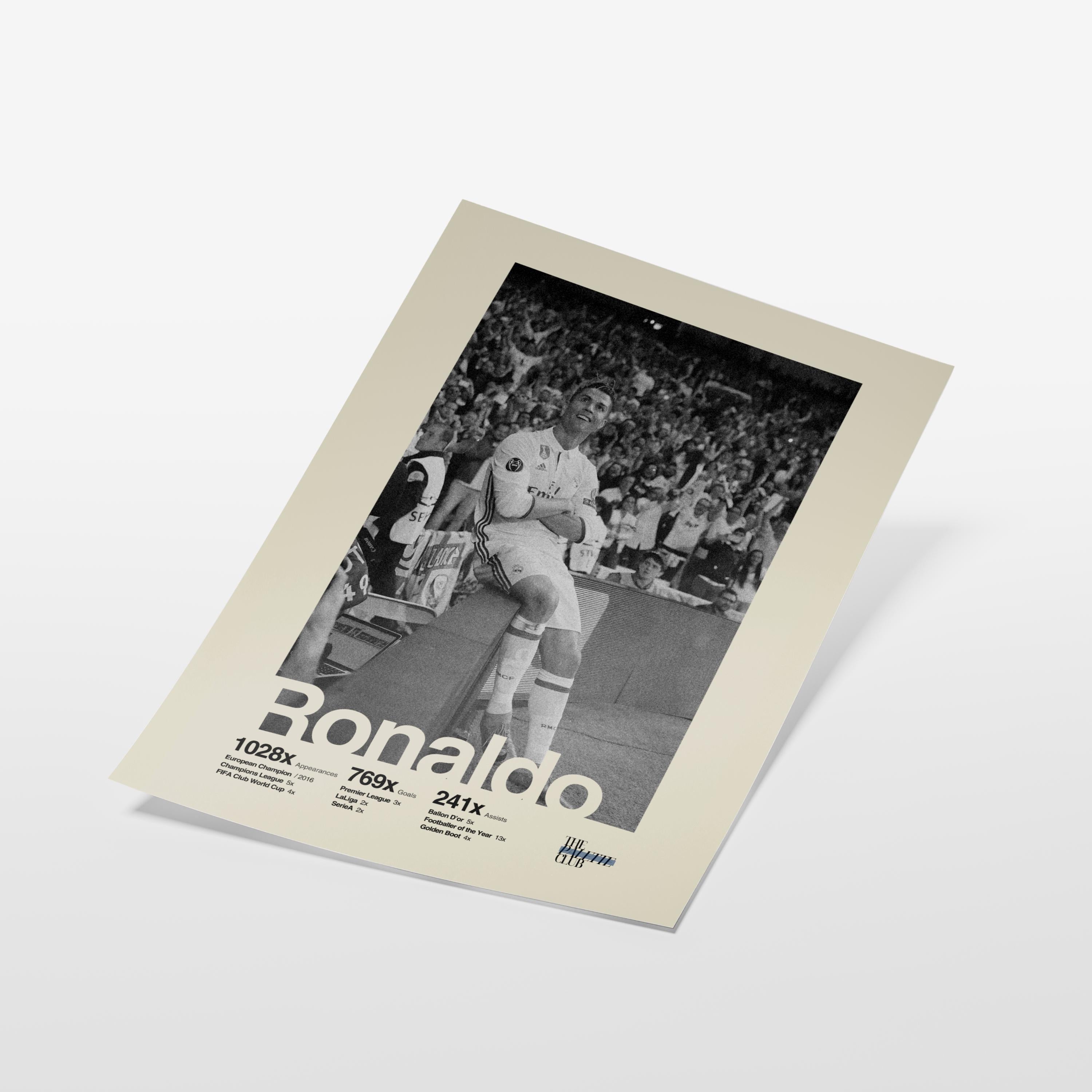Cristiano Ronaldo Real Madrid Print