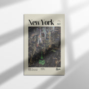 New York City Nighttime Skyline Print v3