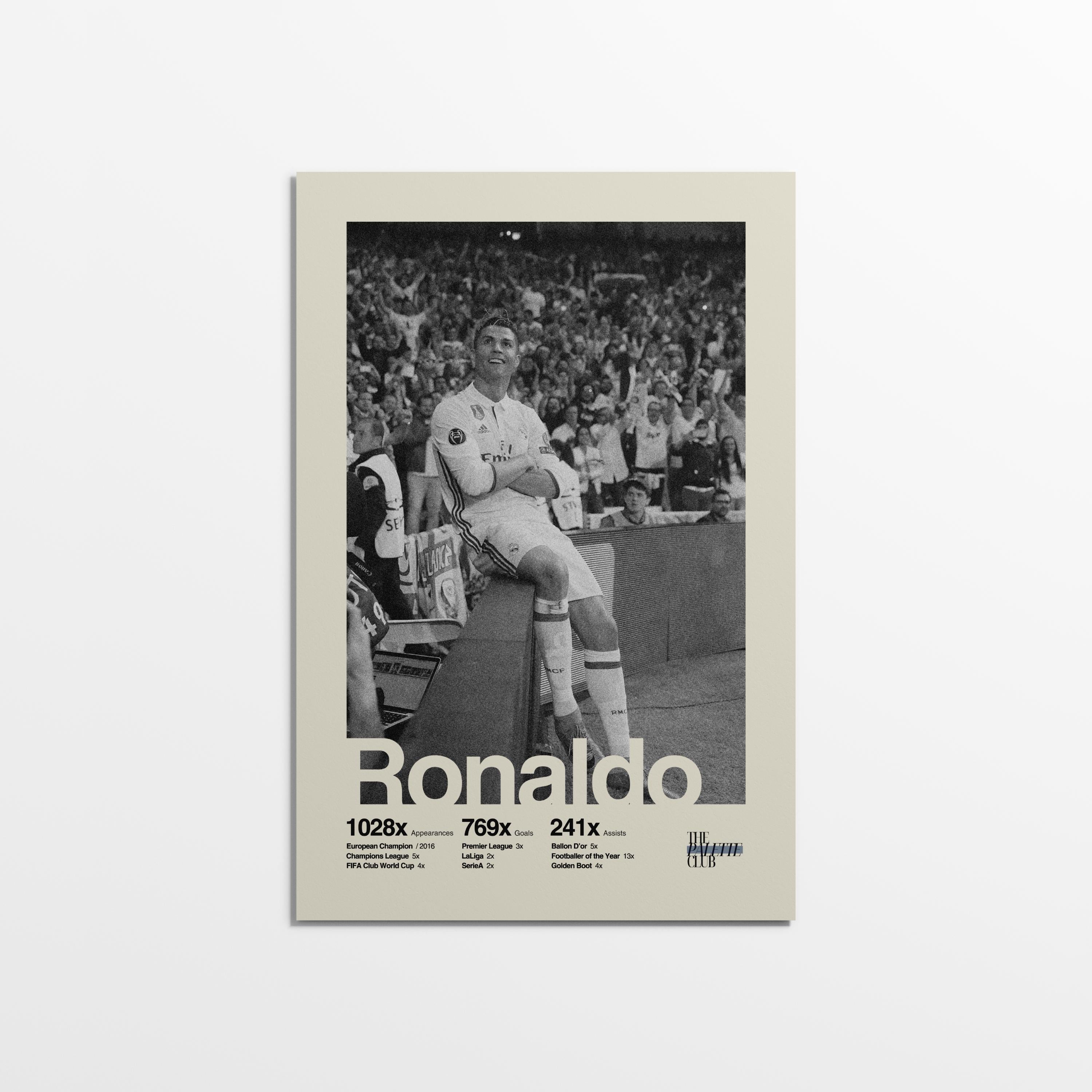 Cristiano Ronaldo Real Madrid Print