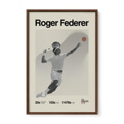 Roger Federer Print v3
