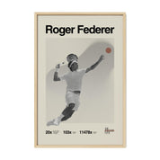 Roger Federer Print v3