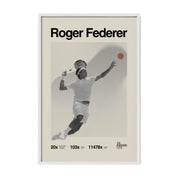 Roger Federer Print v3