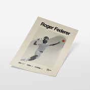 Roger Federer Print v3