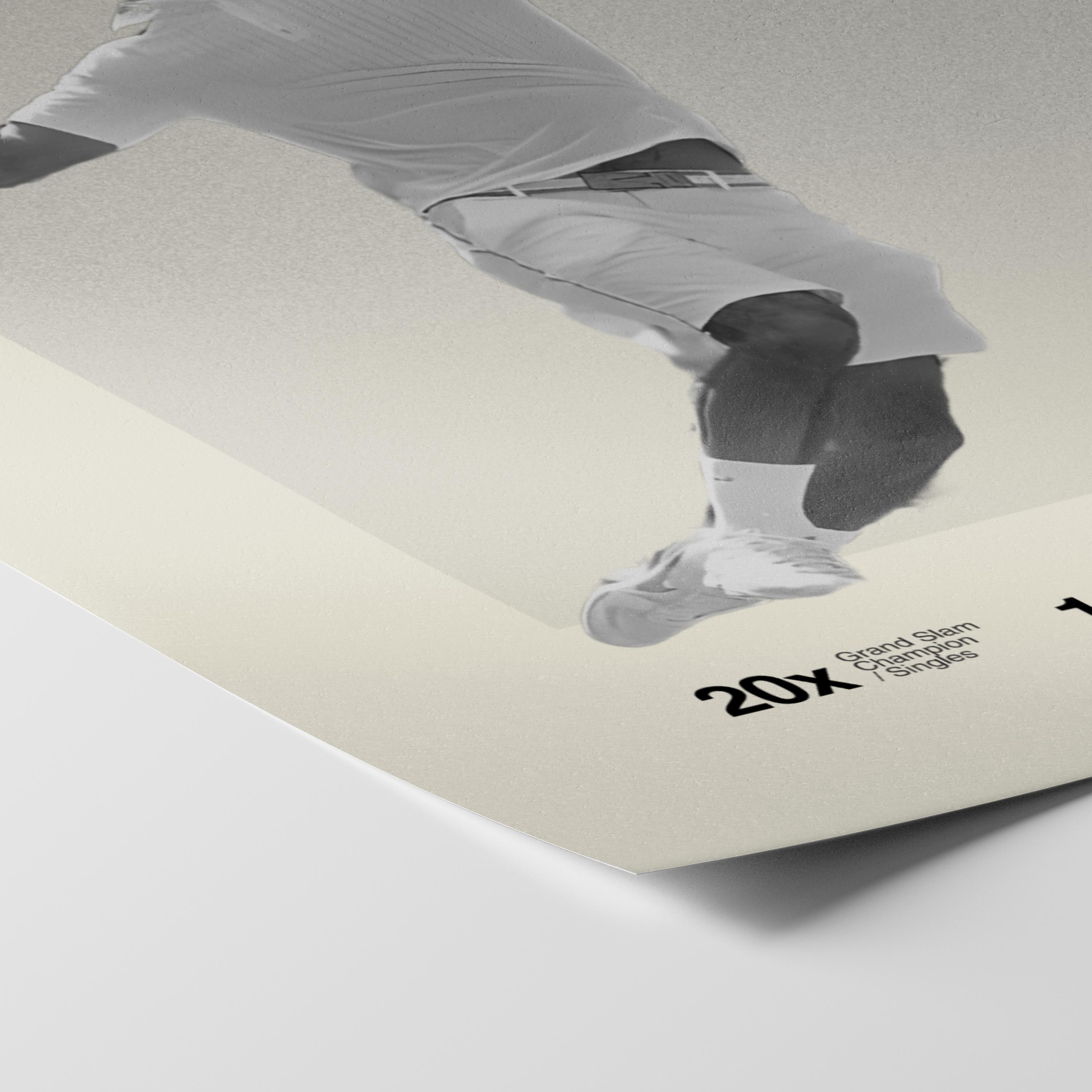 Roger Federer Print v3
