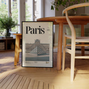 Paris Louvre Print