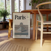 Paris Louvre Print