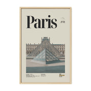 Paris Louvre Print