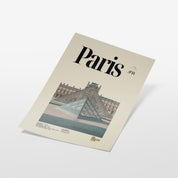 Paris Louvre Print