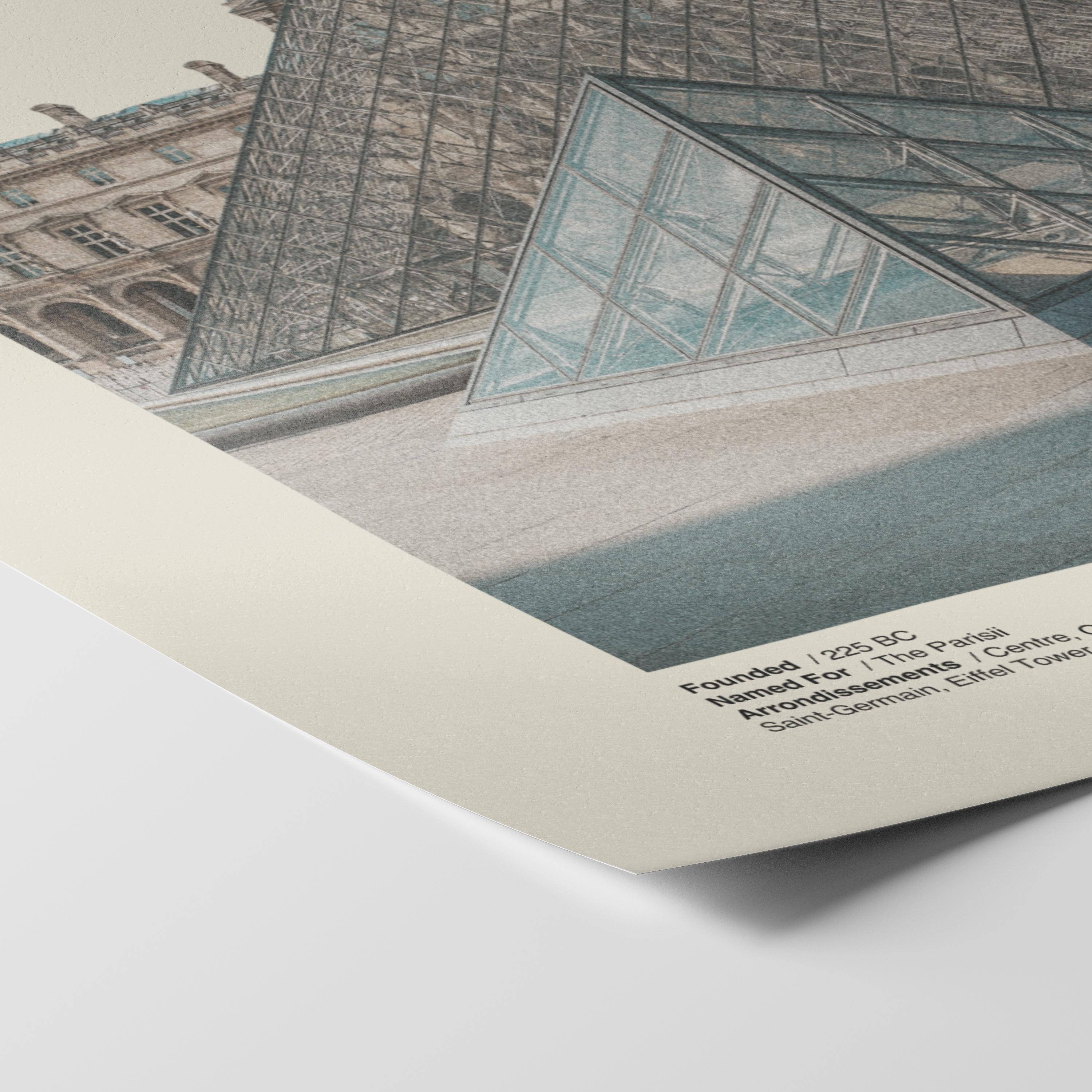 Paris Louvre Print