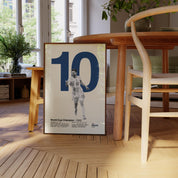 Lionel Messi "10" Argentina World Cup Print