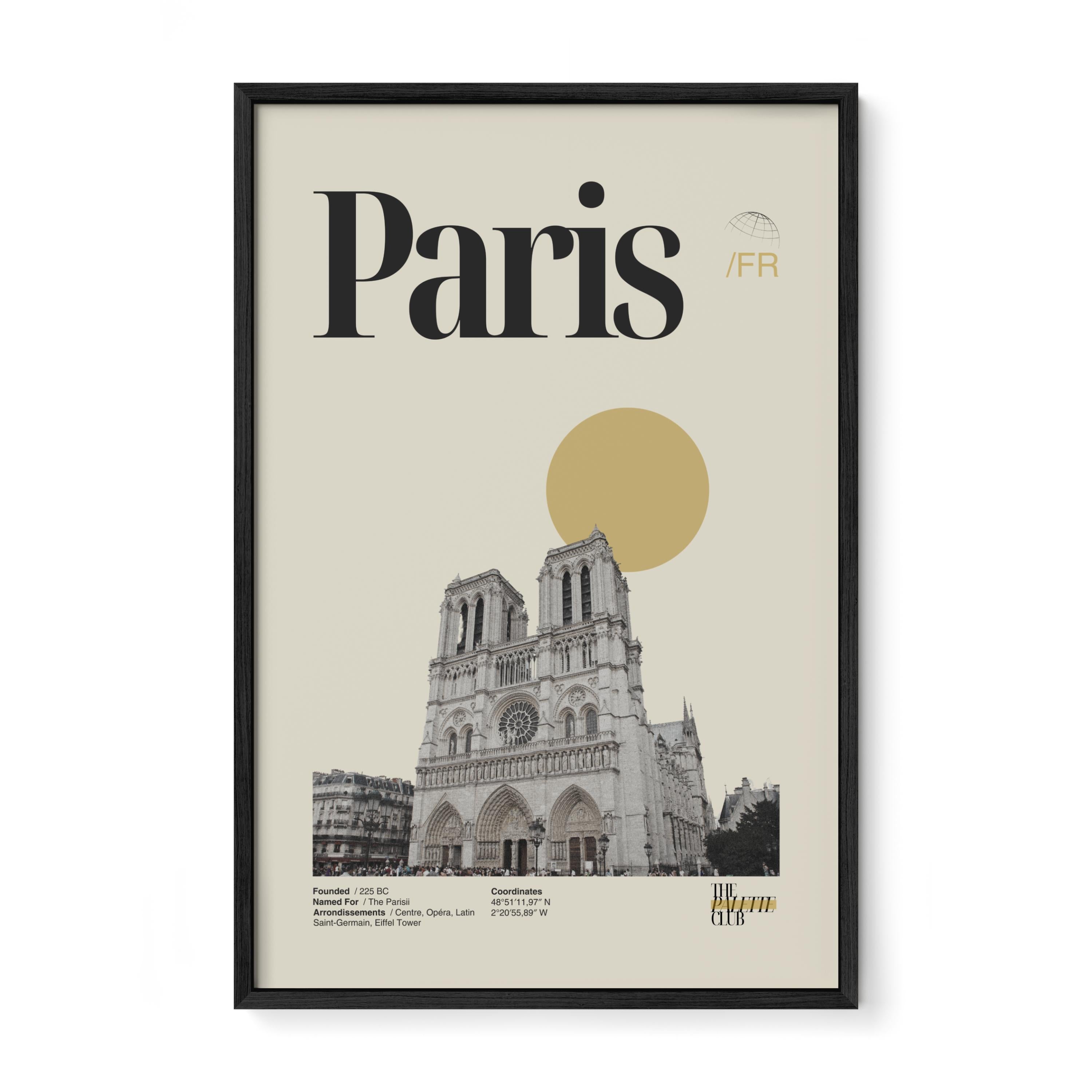 Paris Notre Dame Print