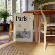 Paris Skyline Print