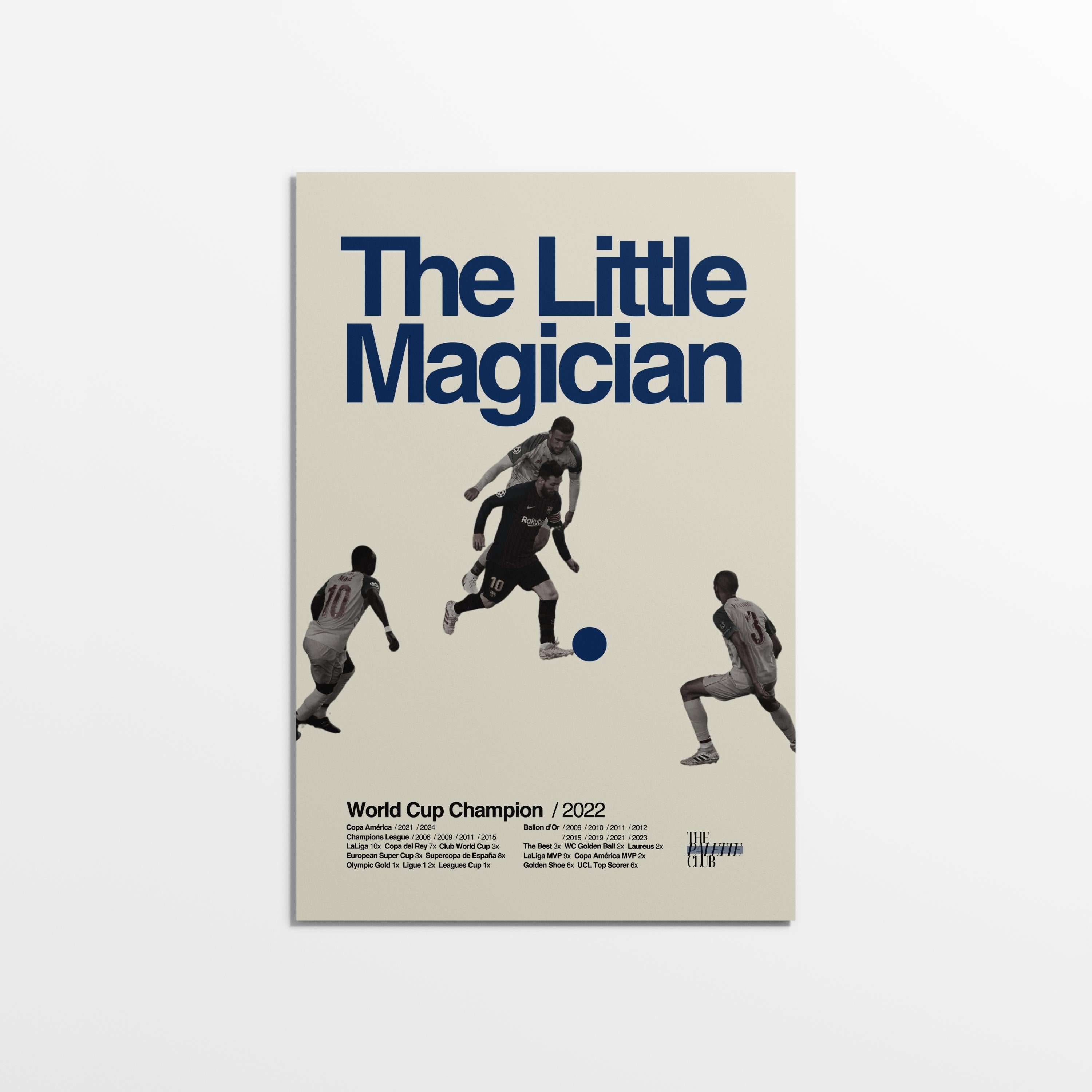 Lionel Messi Barcelona Print v1