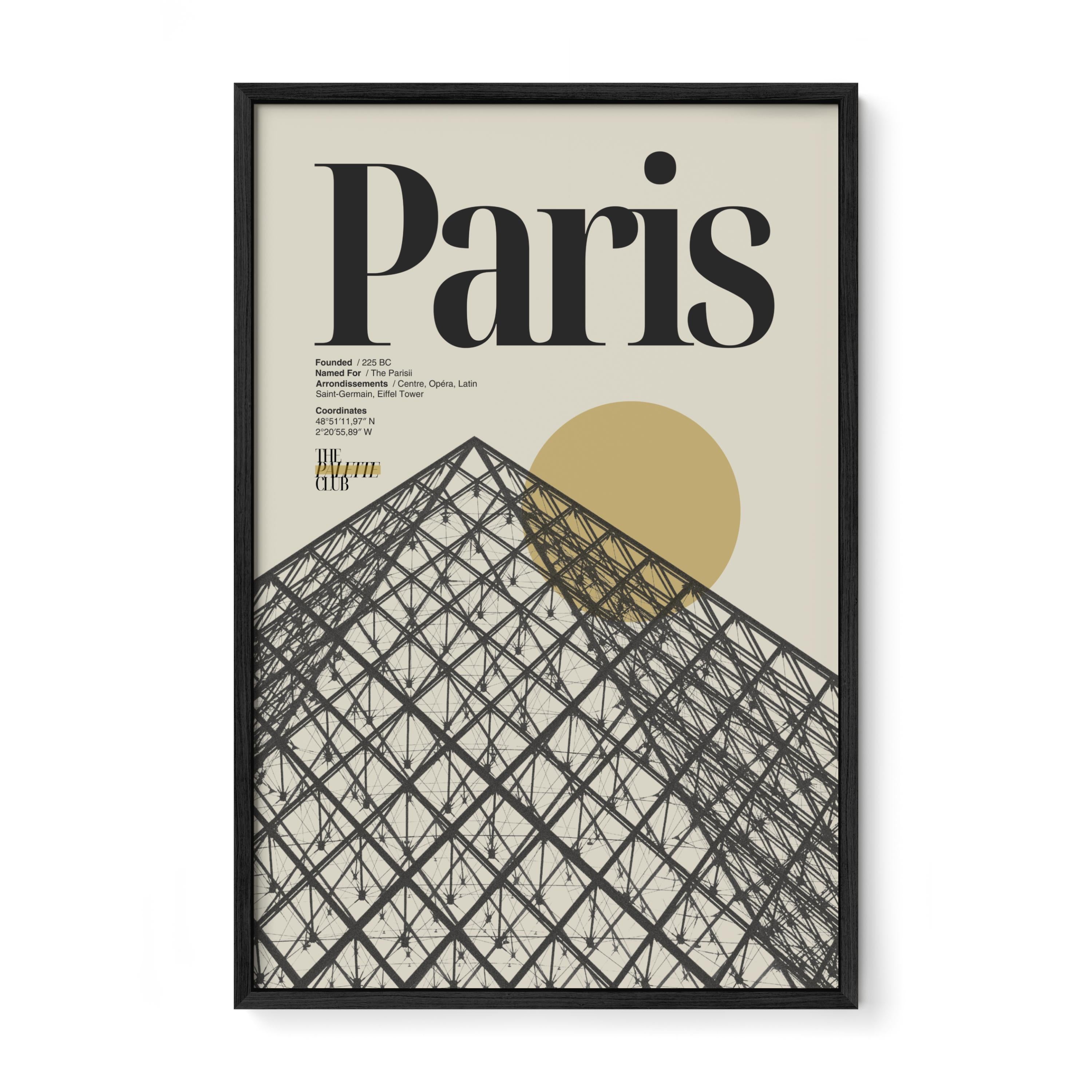 Paris Louvre Print v2