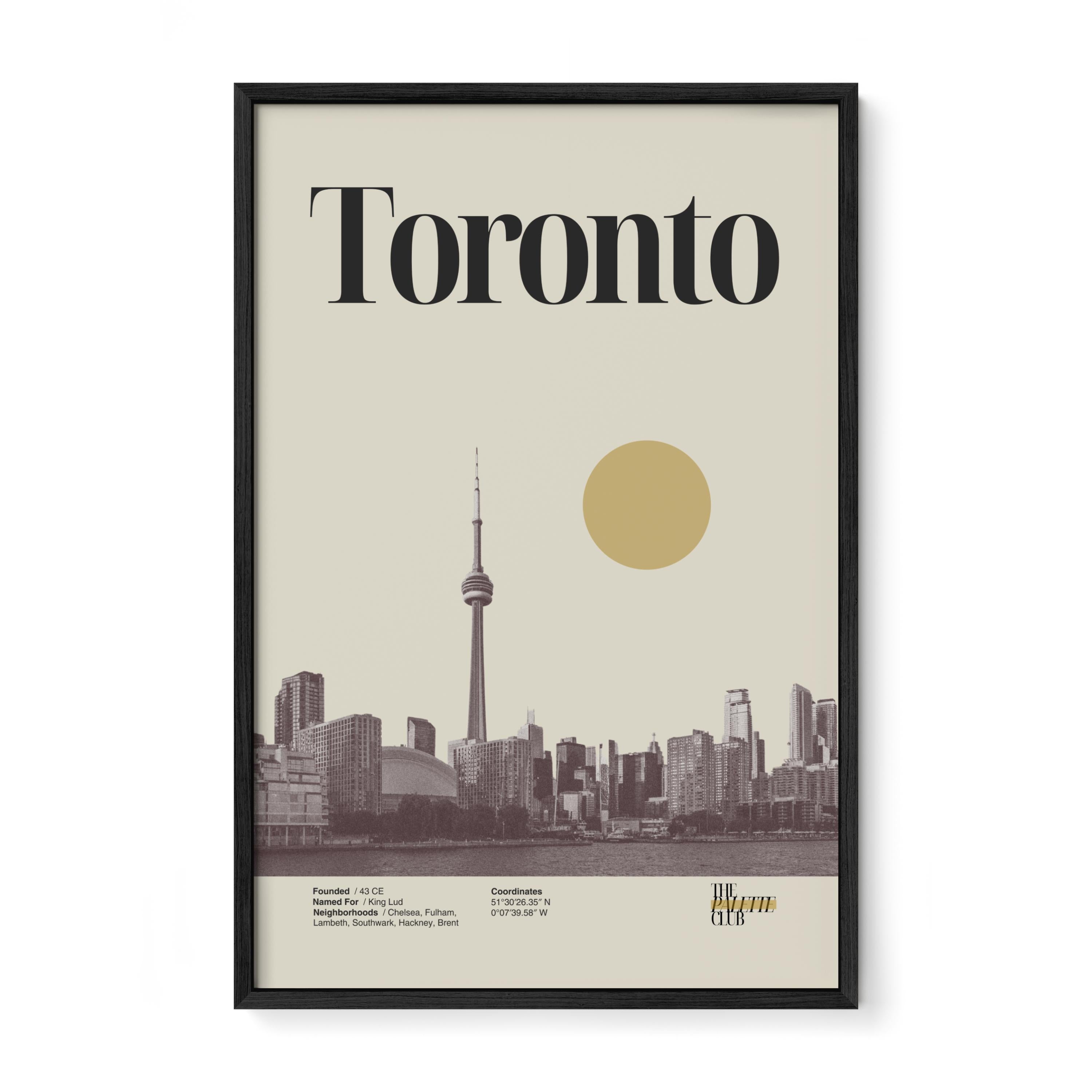 Toronto Skyline Print