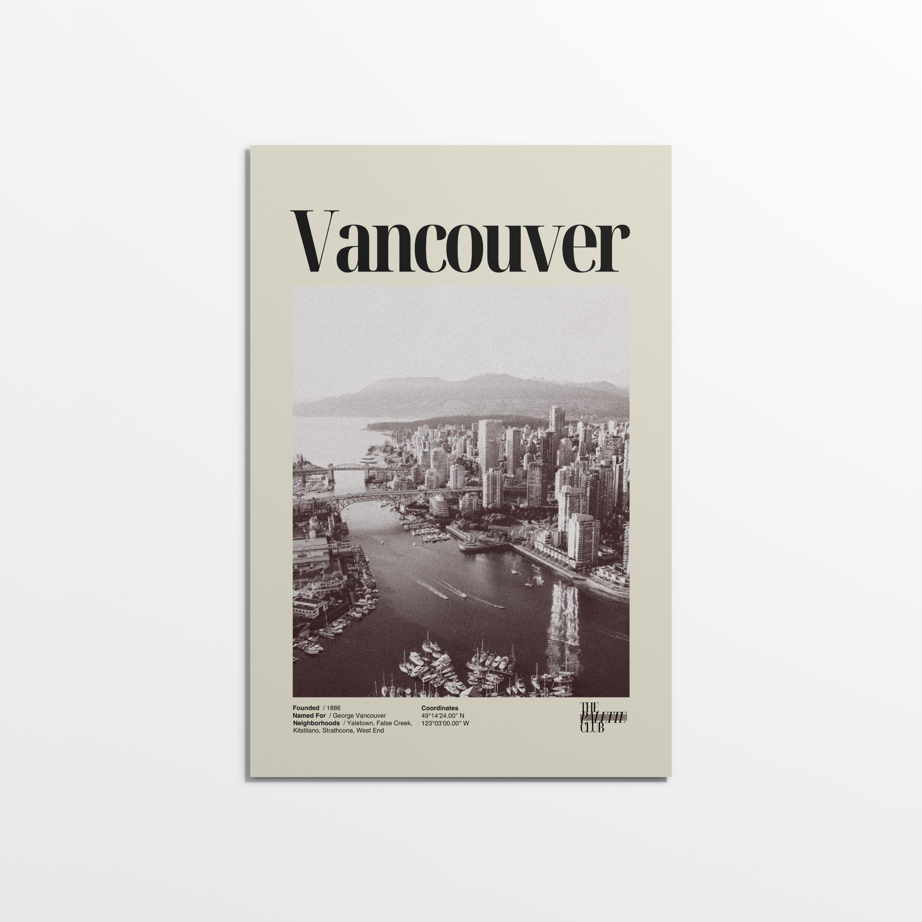 Vancouver, BC Print