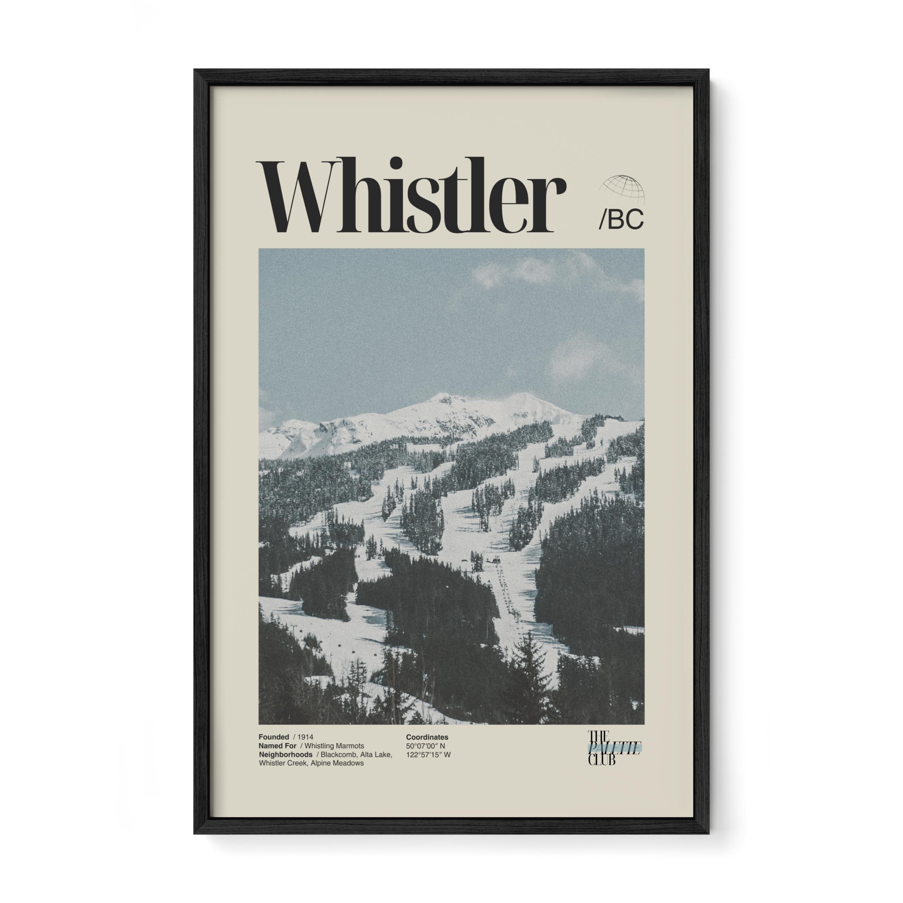 Whistler, BC Print