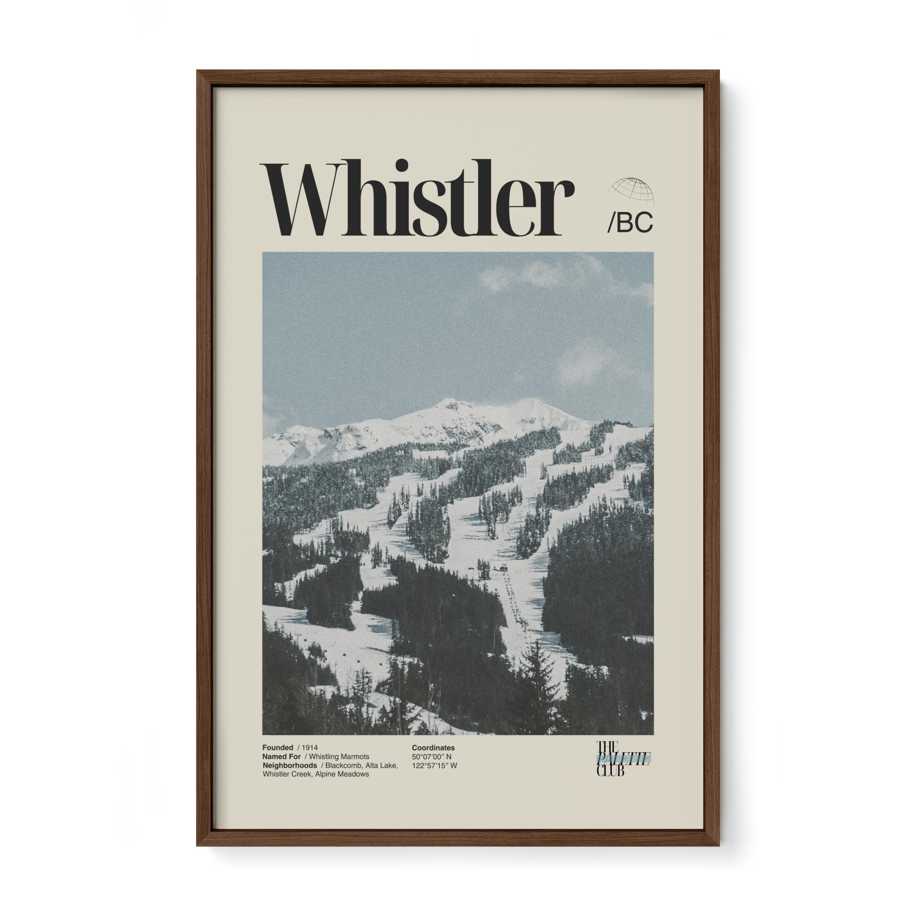 Whistler, BC Print