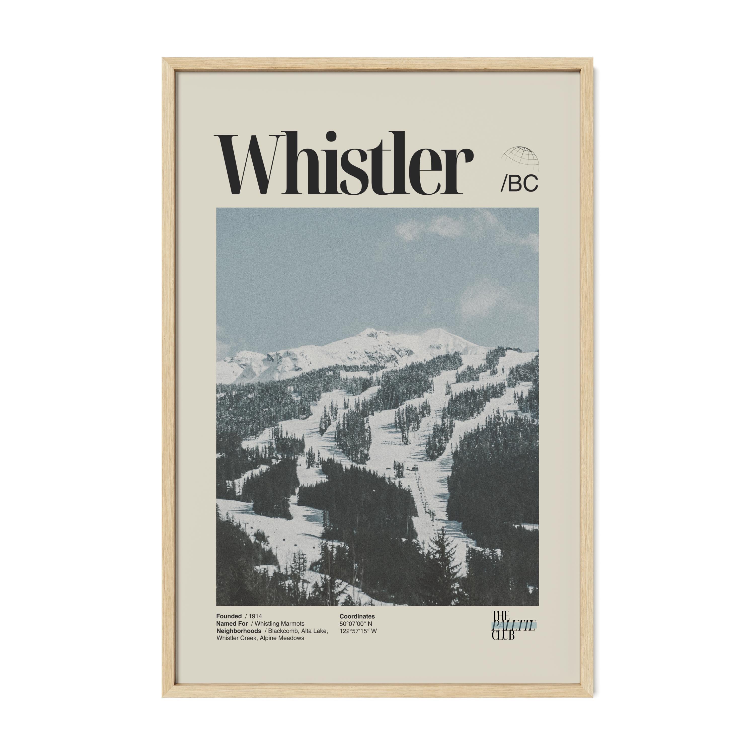 Whistler, BC Print