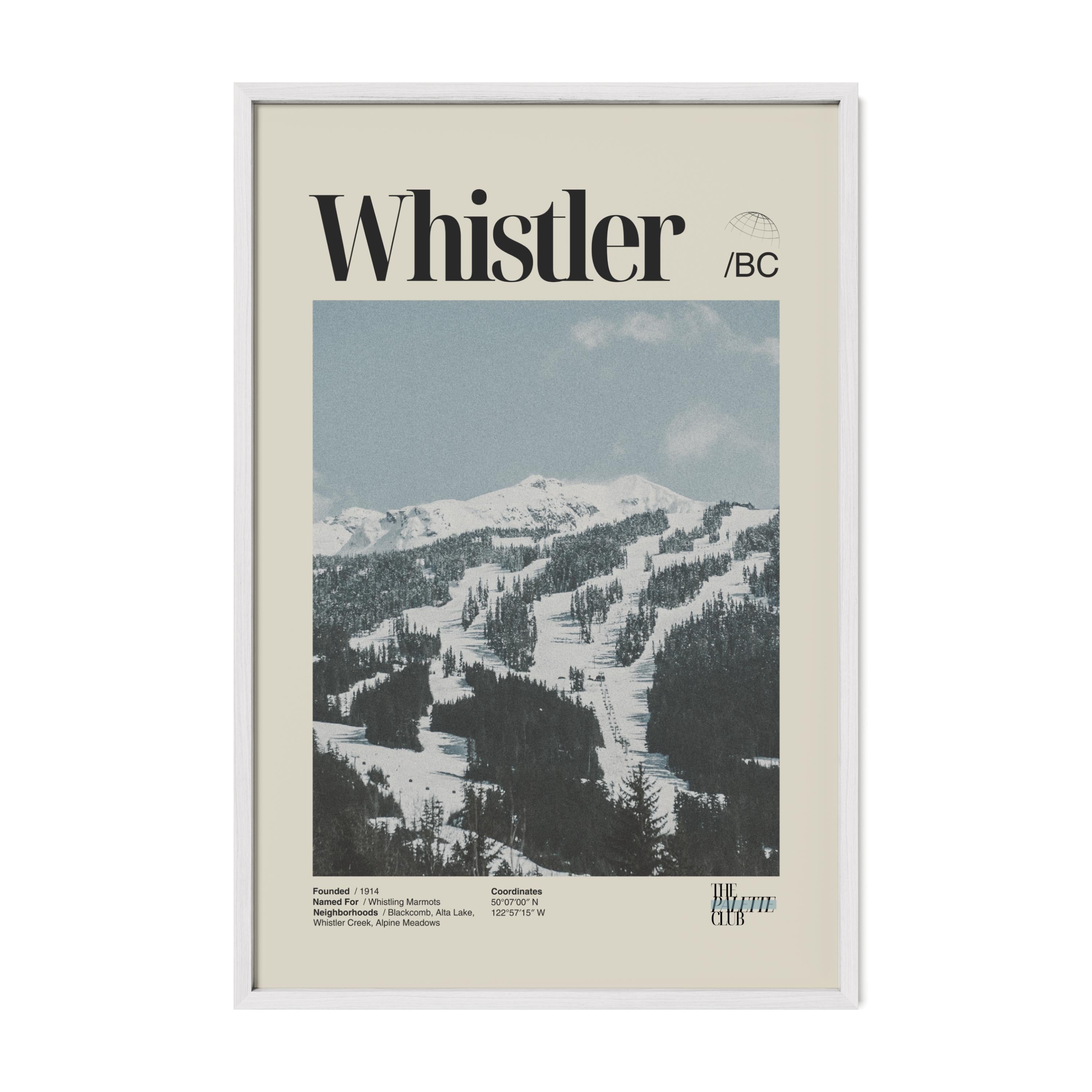 Whistler, BC Print