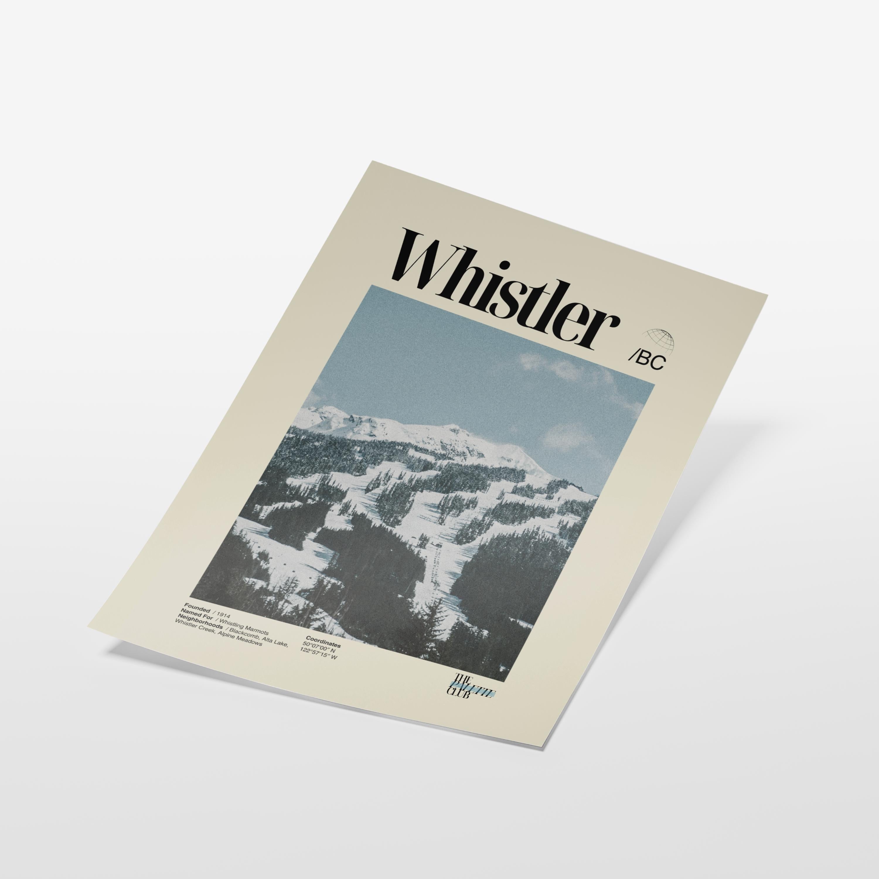 Whistler, BC Print