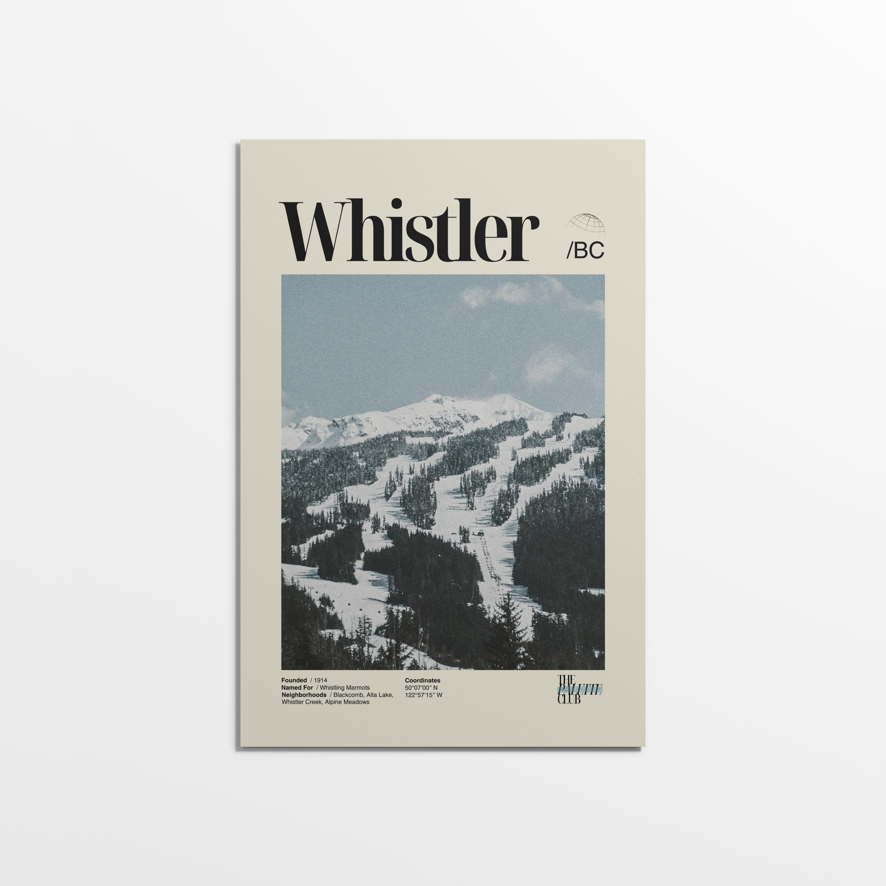 Whistler, BC Print