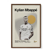 Kylian Mbappé Real Madrid Print