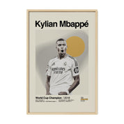 Kylian Mbappé Real Madrid Print