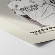 Kylian Mbappé Real Madrid Print