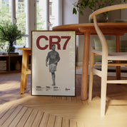 Cristiano Ronaldo "CR7" Manchester United Print