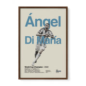 Angel Di Maria Argentina World Cup Print v2