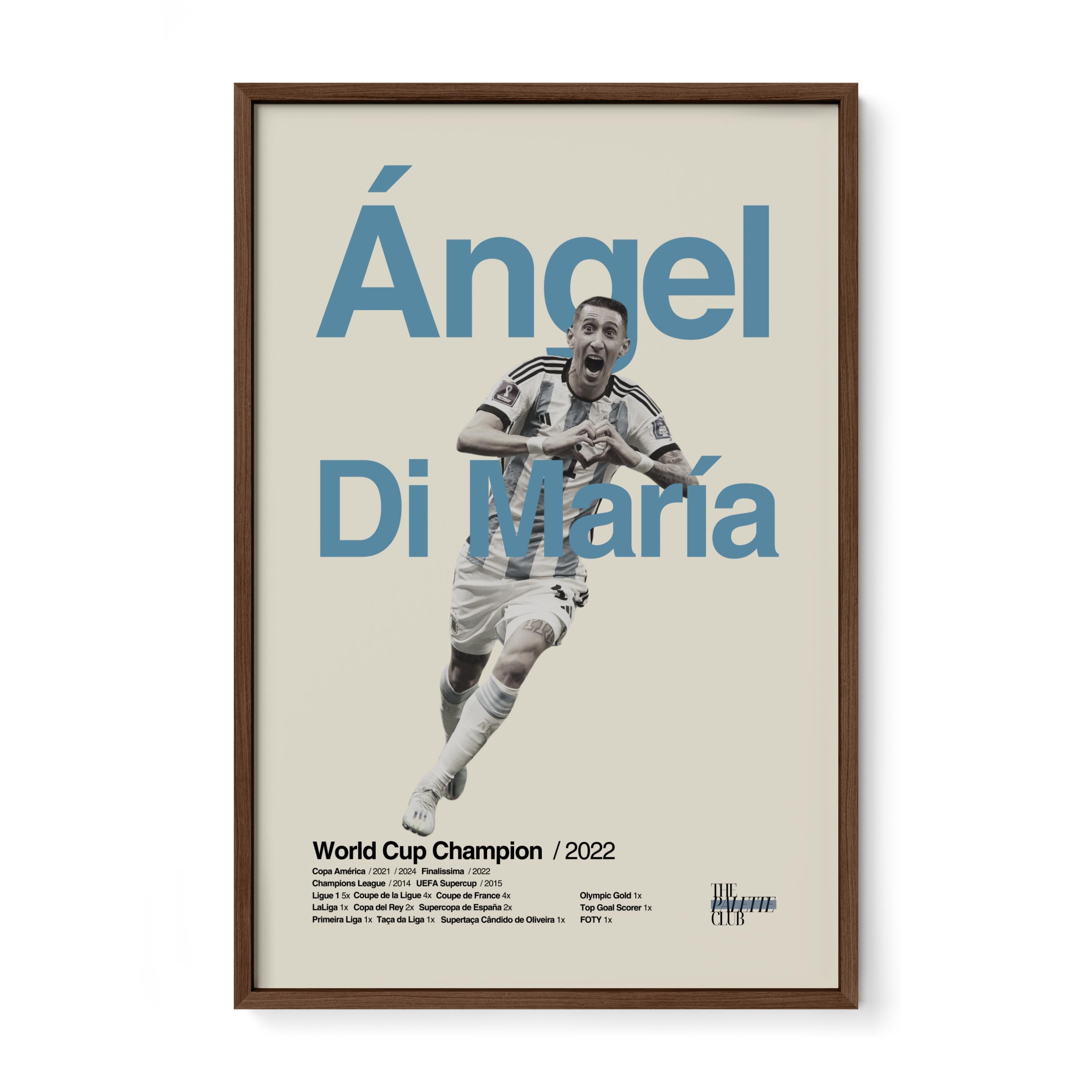 Angel Di Maria Argentina World Cup Print v2