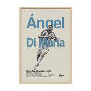 Angel Di Maria Argentina World Cup Print v2