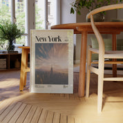 New York City Sunset Skyline Print v1