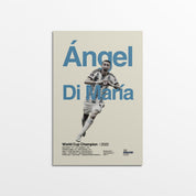 Angel Di Maria Argentina World Cup Print v2