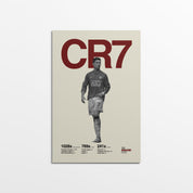 Cristiano Ronaldo "CR7" Manchester United Print