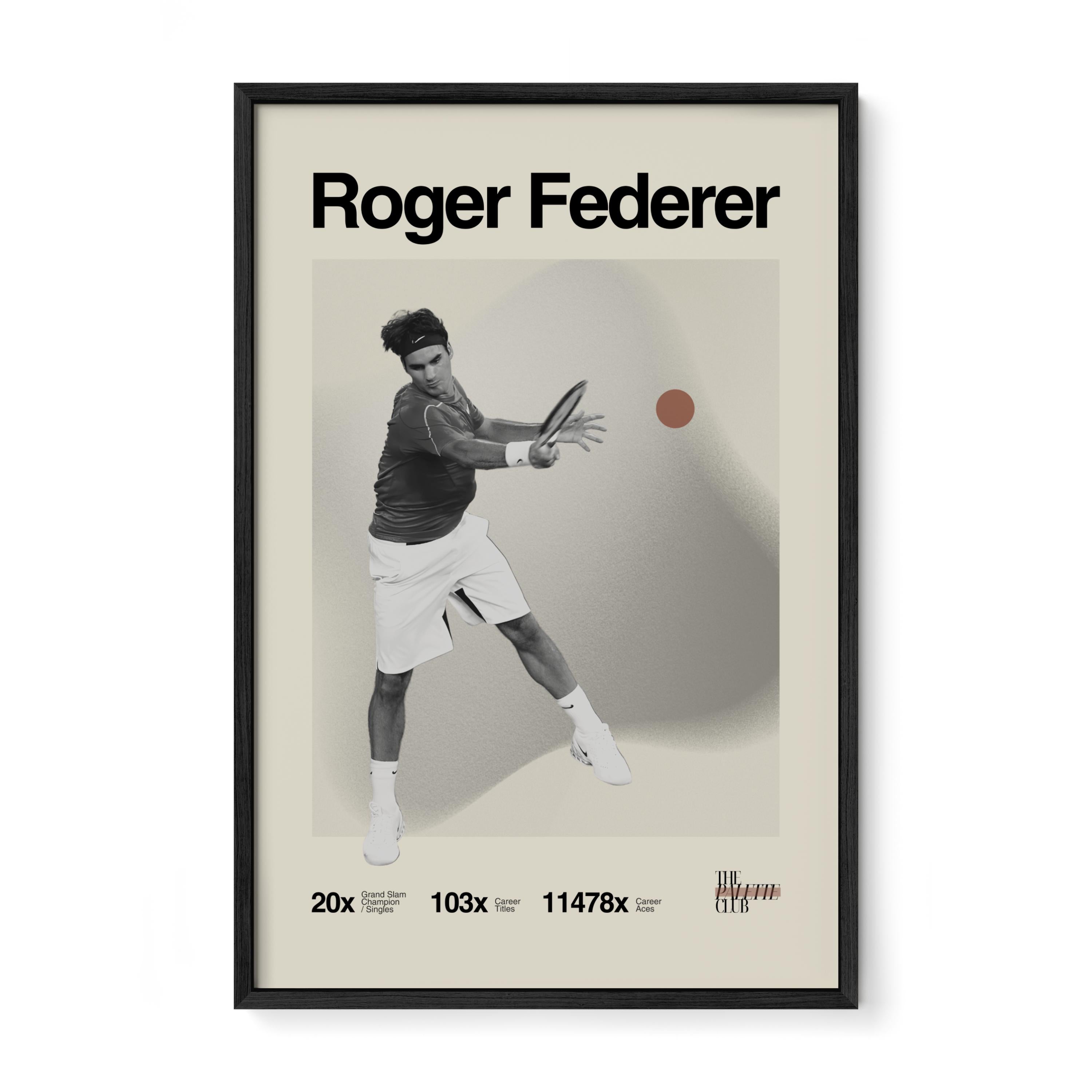 Roger Federer Print v1