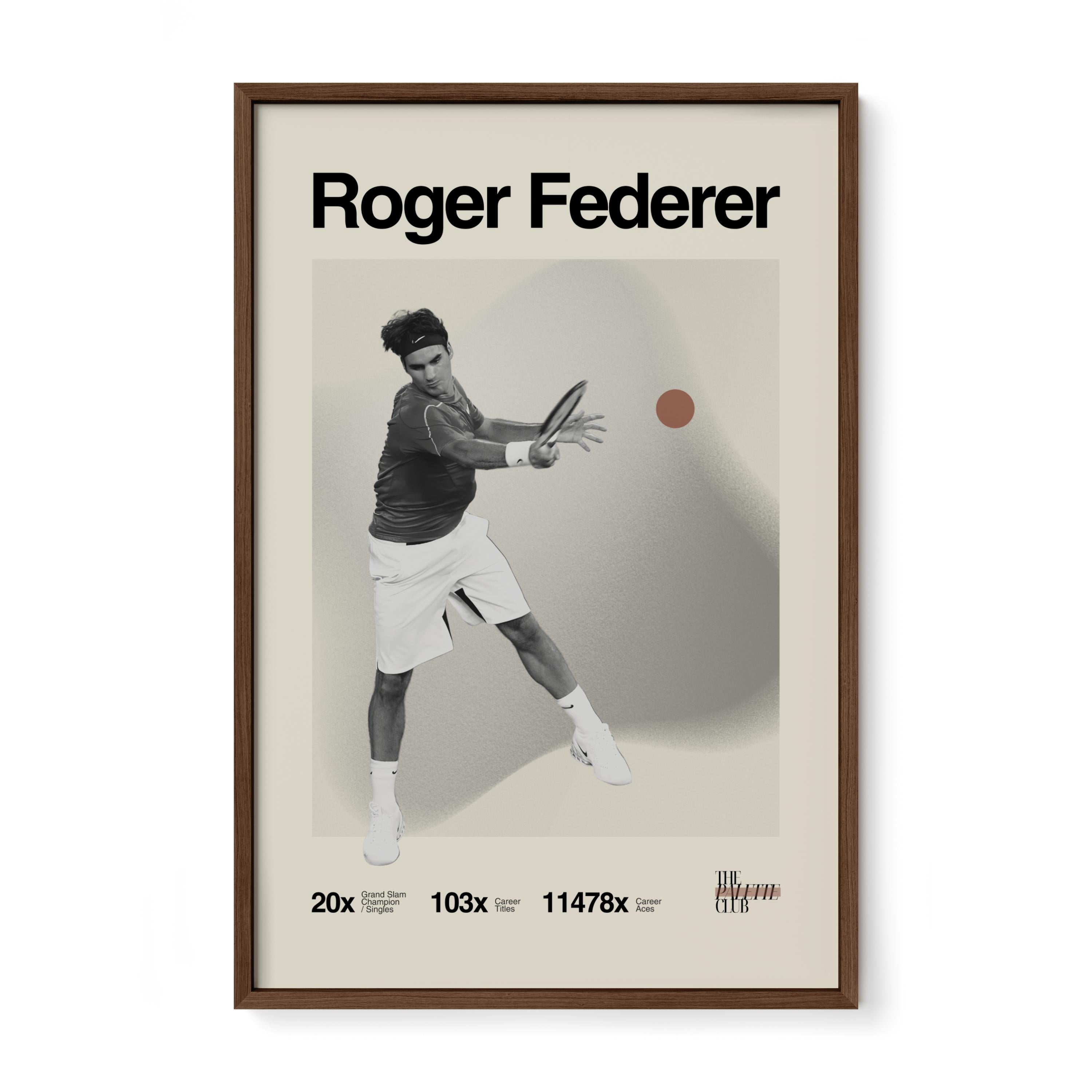 Roger Federer Print v1