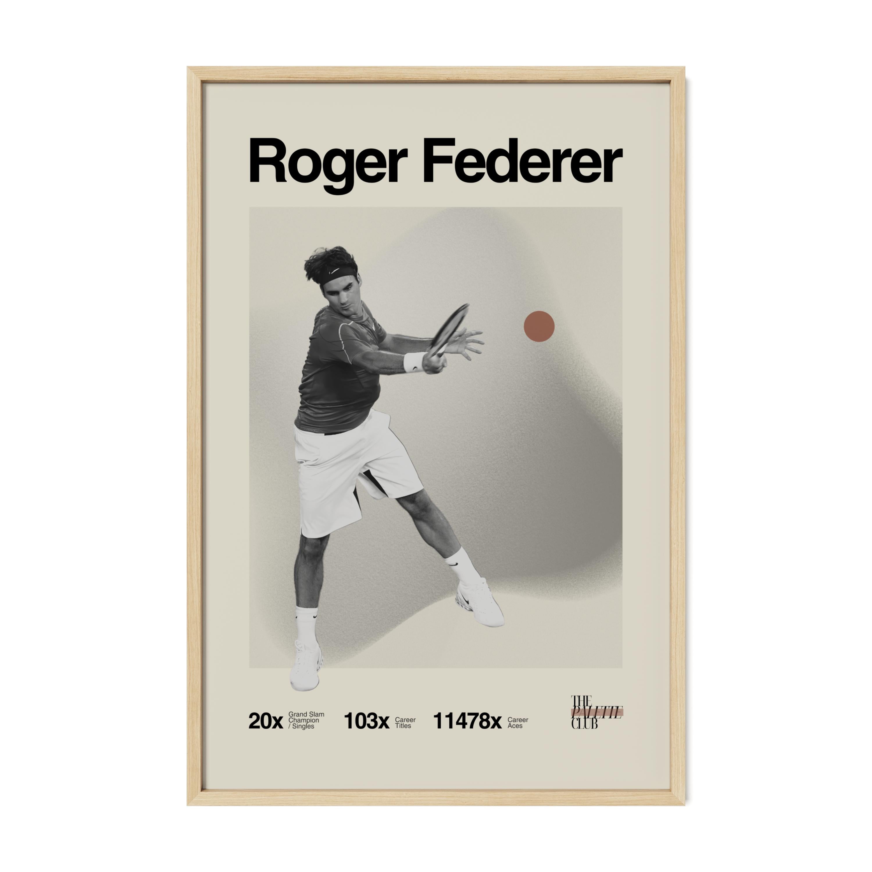 Roger Federer Print v1