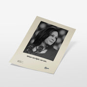 Kamala Harris "When We Fight, We Win" Print