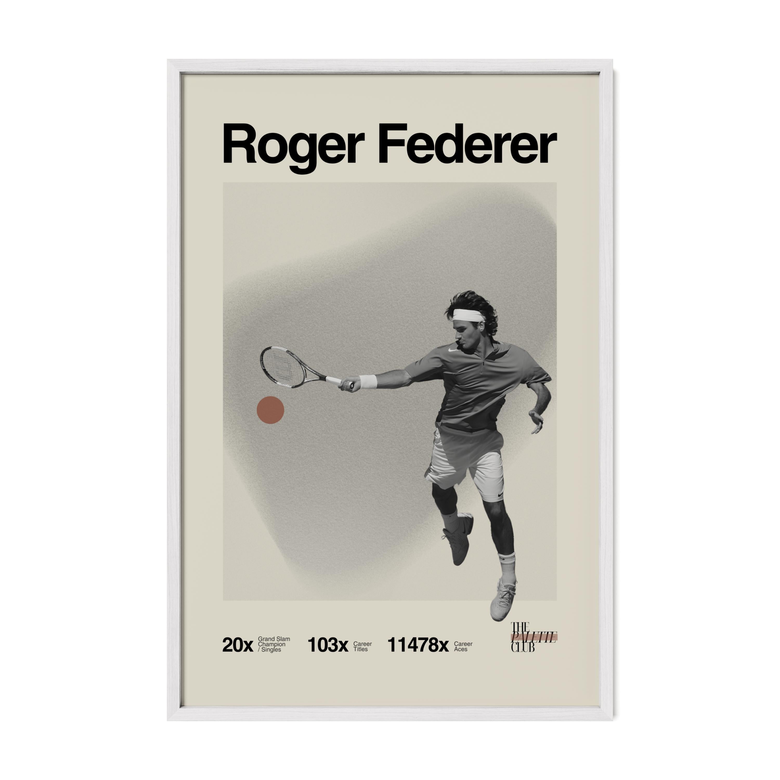 Roger Federer Print v2
