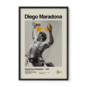 Diego Maradona Argentina World Cup Print