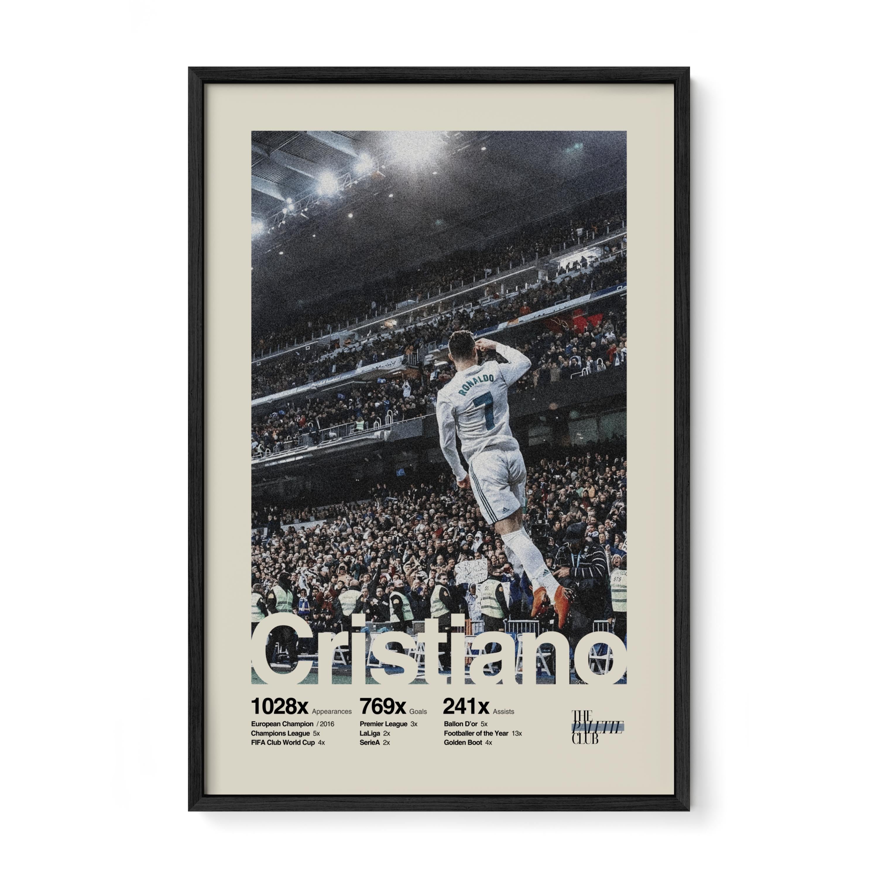 Cristiano Ronaldo Real Madrid Print v2