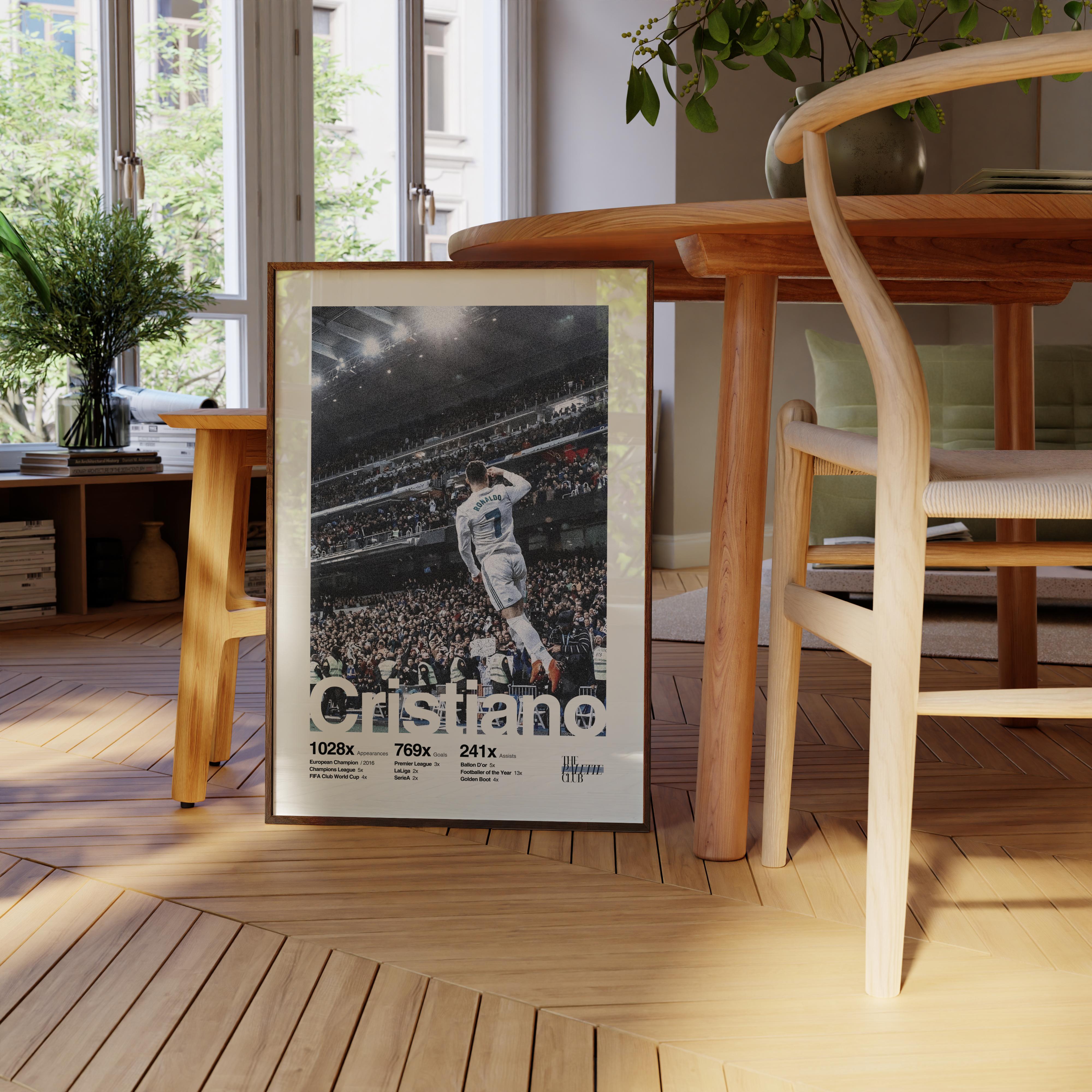 Cristiano Ronaldo Real Madrid Print v2