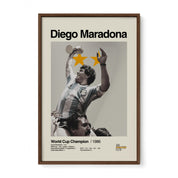 Diego Maradona Argentina World Cup Print