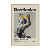 Diego Maradona Argentina World Cup Print