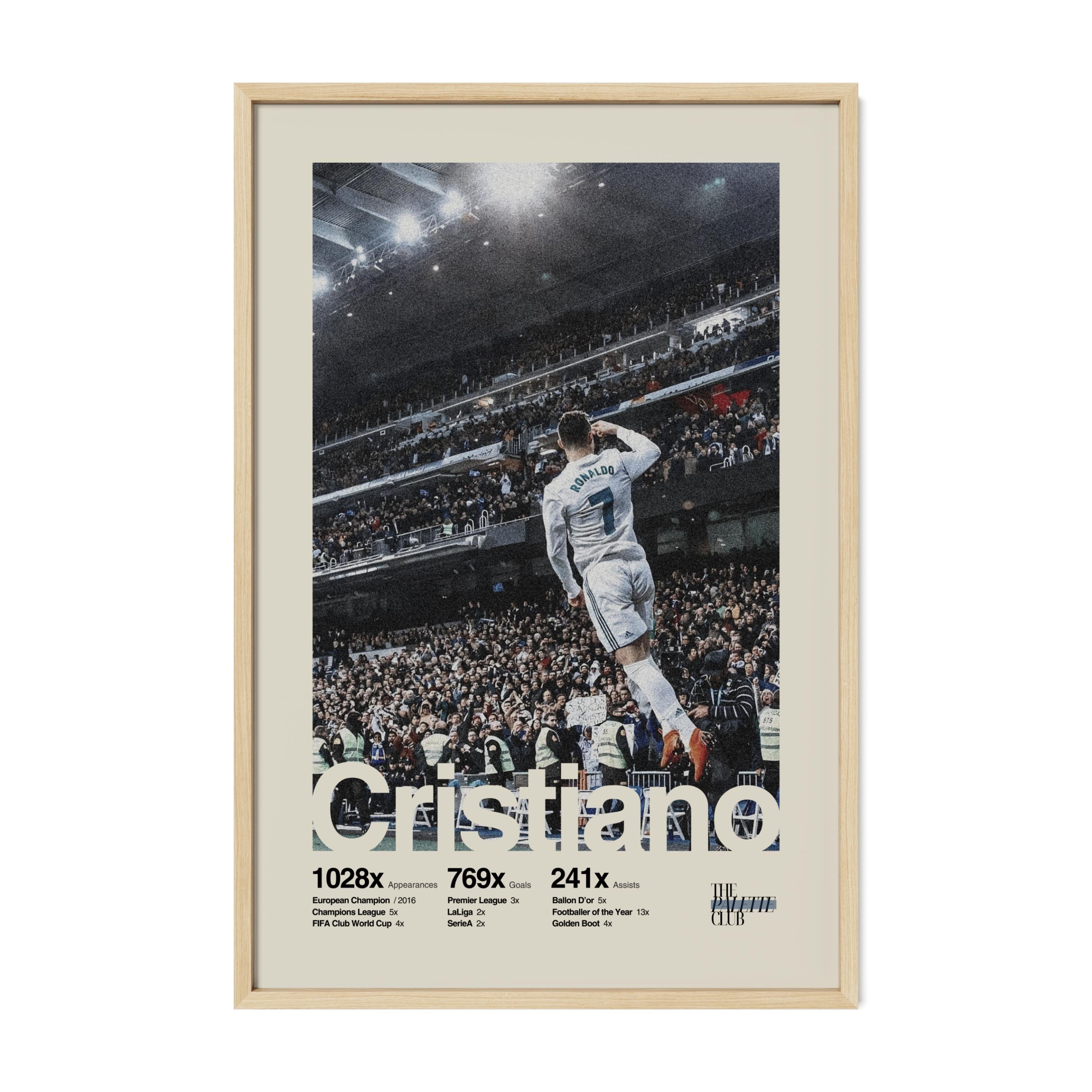 Cristiano Ronaldo Real Madrid Print v2