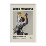 Diego Maradona Argentina World Cup Print